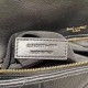 Replica Borsa YSL Saint Laurent Jamie Medium Carre Rive Gauche Flap nera