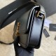 Replica Borsa YSL Saint Laurent Solferino media con monogramma nera