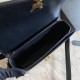 Replica Borsa YSL Saint Laurent Solferino media con monogramma nera