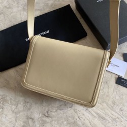 Replica Borsa YSL Saint Laurent Solferino Medium con monogramma Albicocca