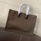 Replica YSL Saint Laurent Rive Gauche Tote Bag Caffè