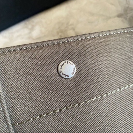 Replica YSL Saint Laurent Rive Gauche Tote Bag Caffè