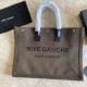 Replica YSL Saint Laurent Rive Gauche Tote Bag Caffè