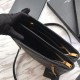 Replica Borsa shopping YSL Saint Laurent Grain Embossed Nera