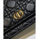 Replica Christian Dior Caro Marsupio Con Borsa A Catena Nera