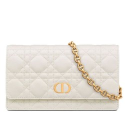 Replica Christian Dior Caro Marsupio Con Borsa A Catena Crema