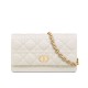 Replica Christian Dior Caro Marsupio Con Borsa A Catena Crema