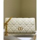 Replica Christian Dior Caro Marsupio Con Borsa A Catena Crema