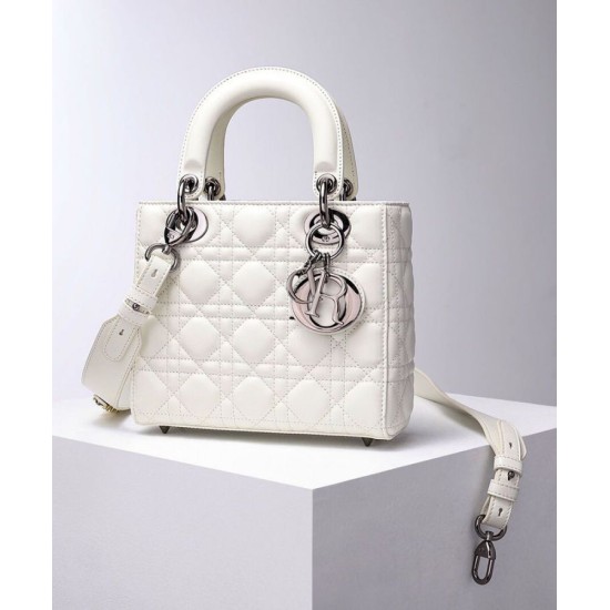 Replica Christian Dior Lady Dior My Abcdior Bag Crema