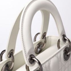 Replica Christian Dior Lady Dior My Abcdior Bag Crema