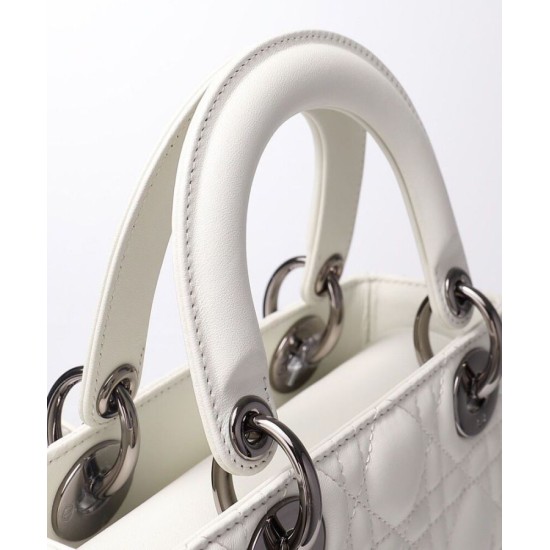Replica Christian Dior Lady Dior My Abcdior Bag Crema