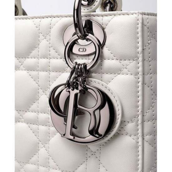 Replica Christian Dior Lady Dior My Abcdior Bag Crema