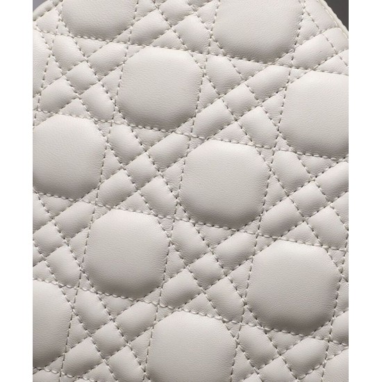 Replica Christian Dior Lady Dior My Abcdior Bag Crema