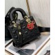 Replica Christian Dior Borsa Dioramour My Abcdior Lady Dior Nera