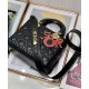 Replica Christian Dior Borsa Dioramour My Abcdior Lady Dior Nera
