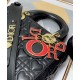 Replica Christian Dior Borsa Dioramour My Abcdior Lady Dior Nera