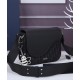 Replica Borsa messenger Christian Dior Mini Saddle nera