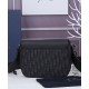 Replica Borsa messenger Christian Dior Mini Saddle nera