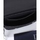 Replica Borsa messenger Christian Dior Mini Saddle nera