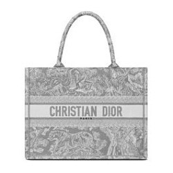 Replica Christian Dior Borsa piccola Dior Book Tote grigia