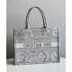 Replica Christian Dior Borsa piccola Dior Book Tote grigia