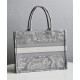 Replica Christian Dior Borsa piccola Dior Book Tote grigia