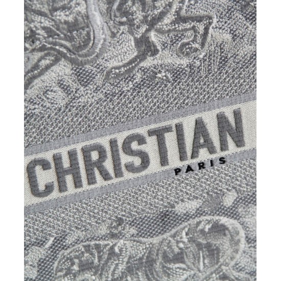 Replica Christian Dior Borsa piccola Dior Book Tote grigia