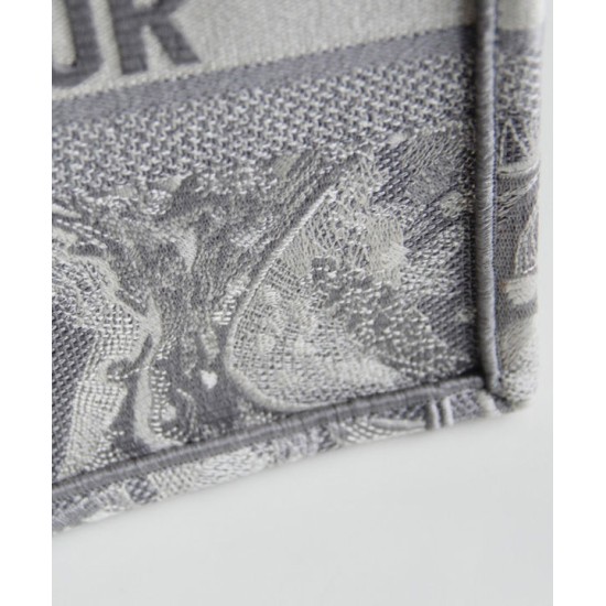 Replica Christian Dior Borsa piccola Dior Book Tote grigia
