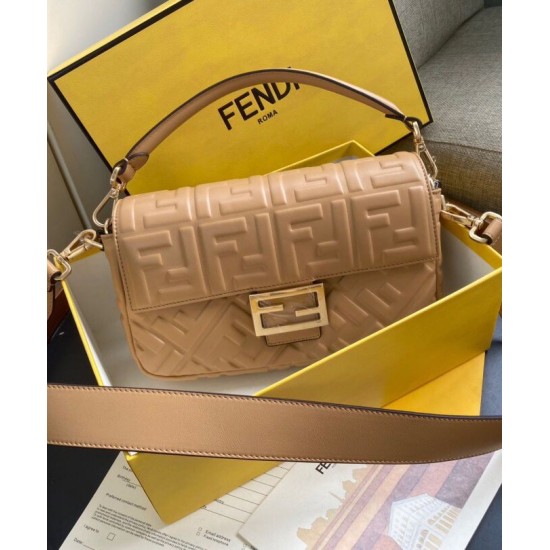 Replica Borsa Baguette in Pelle 8BR600 Albicocca Replica Borsa Baguette in Pelle 8BR600 Albicocca