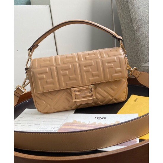 Replica Borsa Baguette in Pelle 8BR600 Albicocca Replica Borsa Baguette in Pelle 8BR600 Albicocca