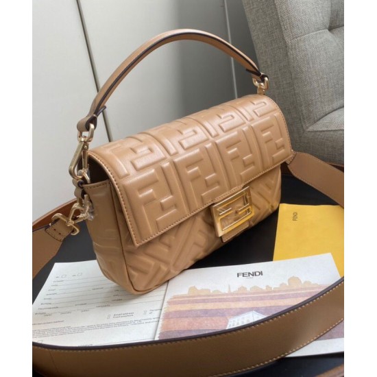 Replica Borsa Baguette in Pelle 8BR600 Albicocca Replica Borsa Baguette in Pelle 8BR600 Albicocca