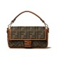 Replica Borsa Baguette FF Canvas 8BR600 Caffè