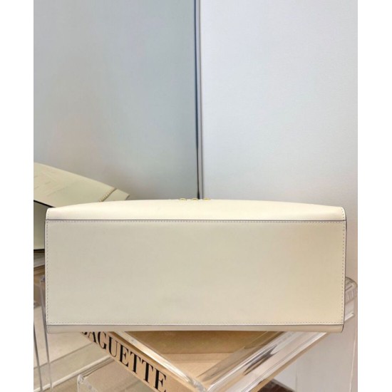 Replica Sunshine Media Shopper In Pelle 8BH386 Crema