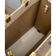 Replica Sunshine Media Shopper In Pelle 8BH386 Crema