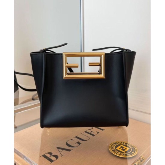 Replica Way Borsa Piccola in Pelle 8BS054 Nera