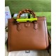 Replica Borsa tote Diana media 655658 Caffè