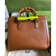 Replica Borsa tote Diana media 655658 Caffè