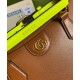 Replica Borsa tote Diana media 655658 Caffè
