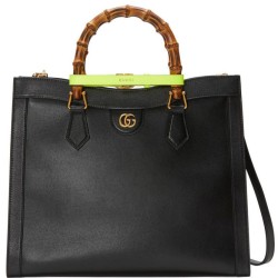 Replica Borsa tote Diana media 655658 nera
