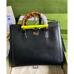 Replica Borsa tote Diana media 655658 nera