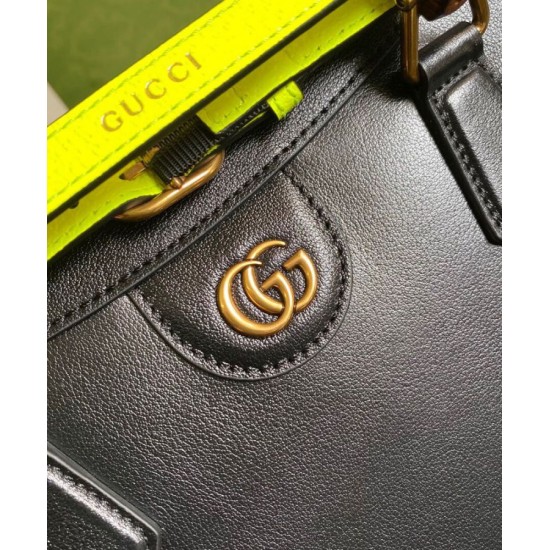 Replica Borsa tote Diana media 655658 nera