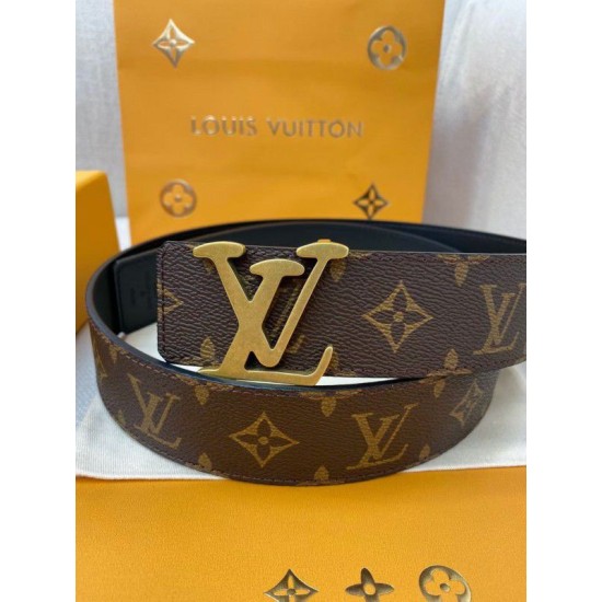 Replica LV Tag 40mm Cintura reversibile Monogram M0369V
