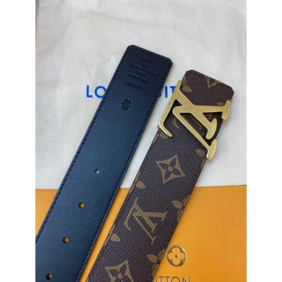 Replica LV Tag 40mm Cintura reversibile Monogram M0369V