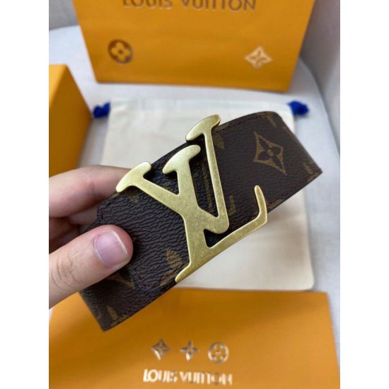 Replica LV Tag 40mm Cintura reversibile Monogram M0369V