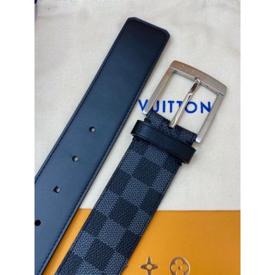 Replica Cintura Downtown 40mm Damier Graphite M0374V