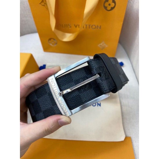 Replica Cintura Downtown 40mm Damier Graphite M0374V