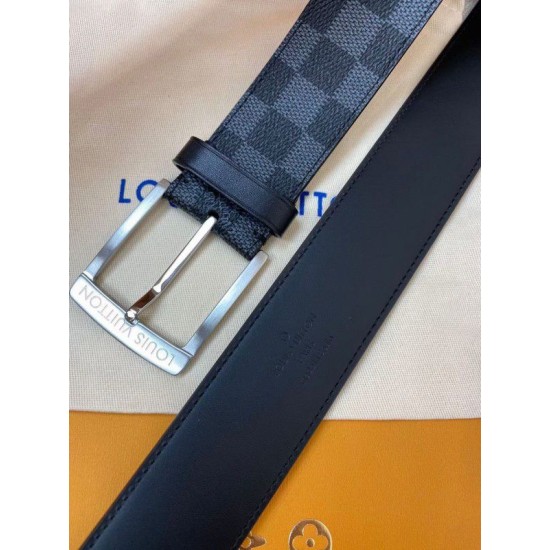 Replica Cintura Downtown 40mm Damier Graphite M0374V