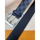 Replica Cintura Downtown 40mm Damier Graphite M0374V