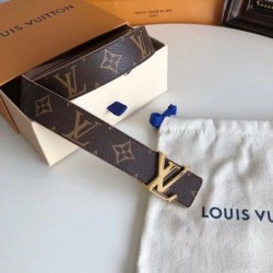Replica LV Initiales 30MM Cintura reversibile Monogram M0423W