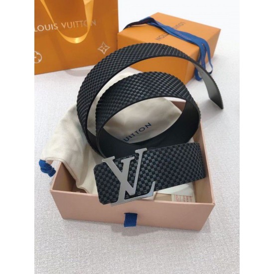 Replica LV Initiales 40MM Cintura reversibile Suede M6875P